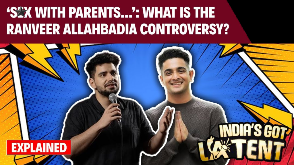 India’s Got Latent Controversy Reference